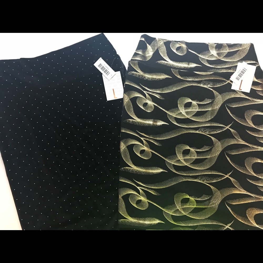 Elegant LuLaRoe Large Pencil Skirts